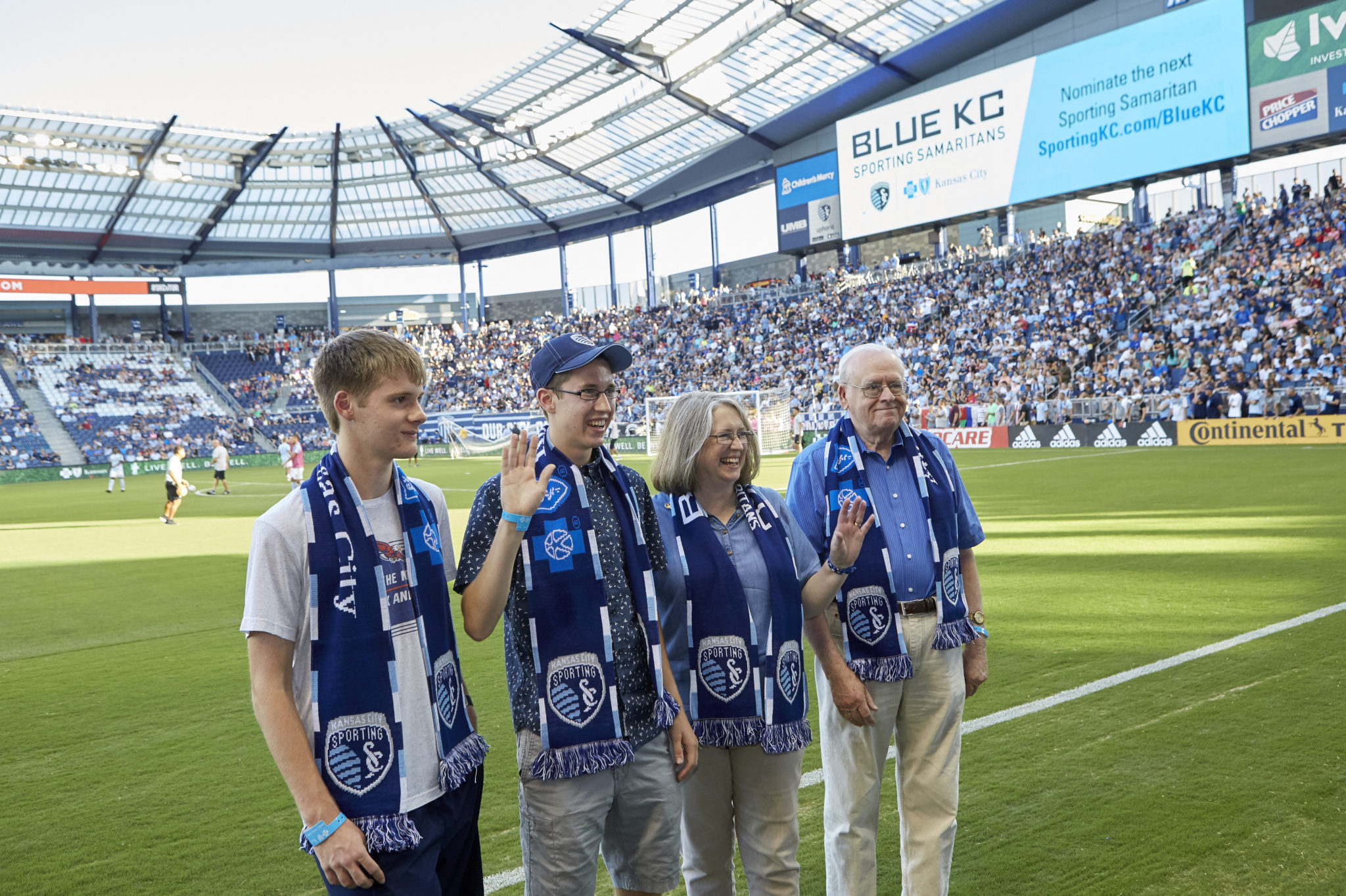 Blue KC Sporting Samaritans Honoring Brain Beach in July
